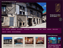 Tablet Screenshot of hotelspamogarraz.com